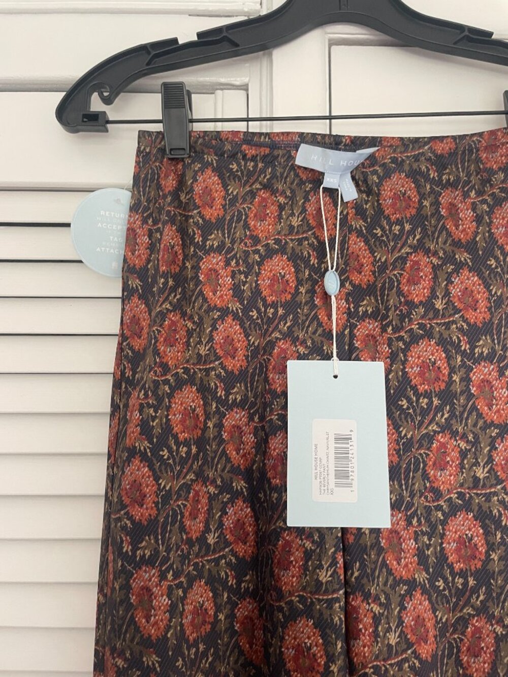 Brand New Never Worn Hill House- The Beverly Pant - Thornfield Tapestry Size XXS - Picture 2 of 4